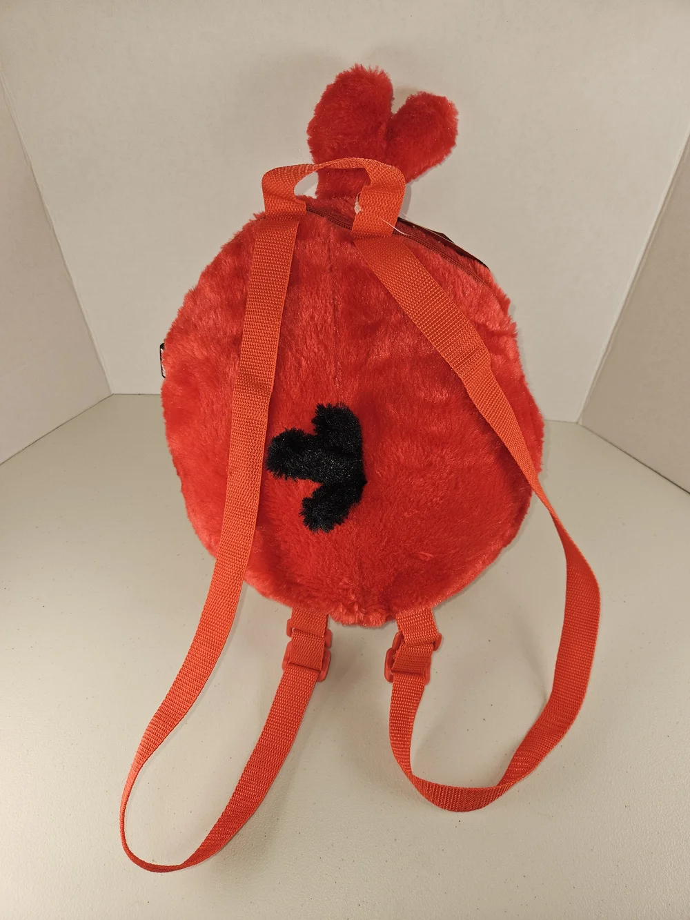 NWT Red Plush Angry Bird Kids Backpack - Soft Character Bag